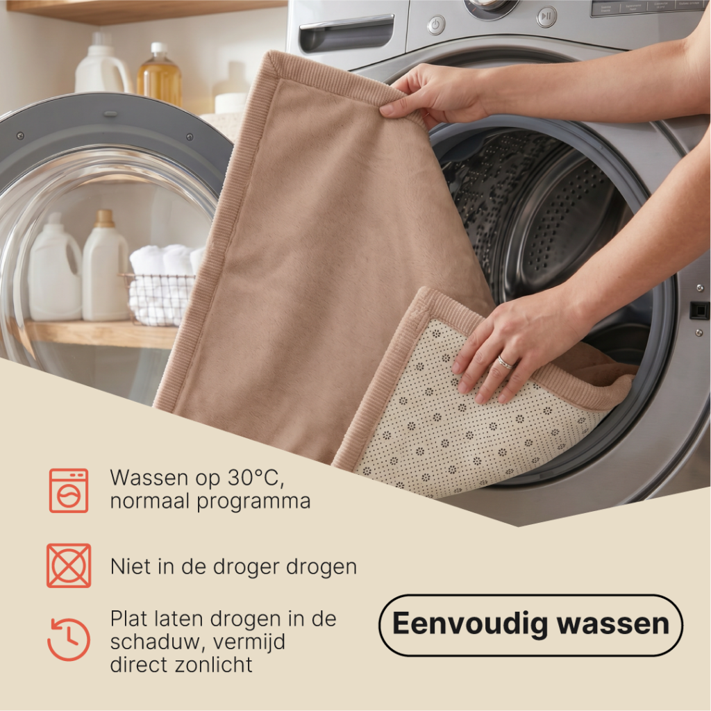 Kinderkleed Fluffin Vierkant Beige