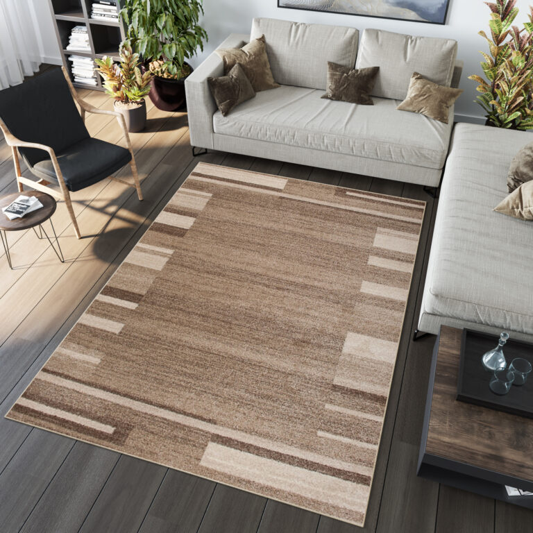 Vloerkleed Sari Beige Rand