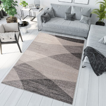 Vloerkleed Sari Grijs Beige Geometrisch
