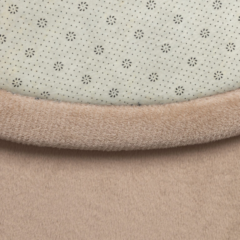 Kinderkleed Fluffin Rond Beige