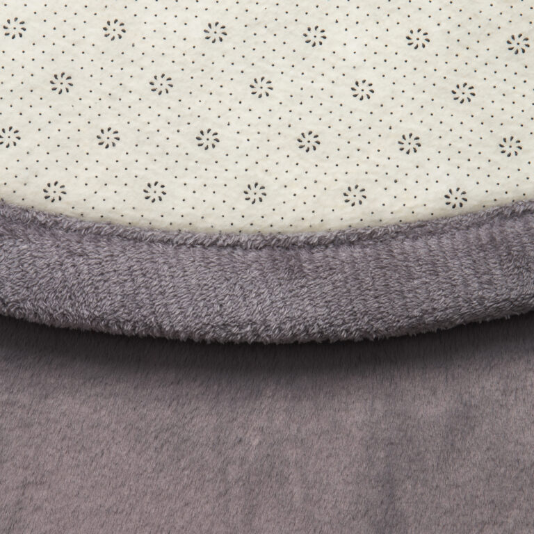 Kinderkleed Fluffin Rond Donkergrijs