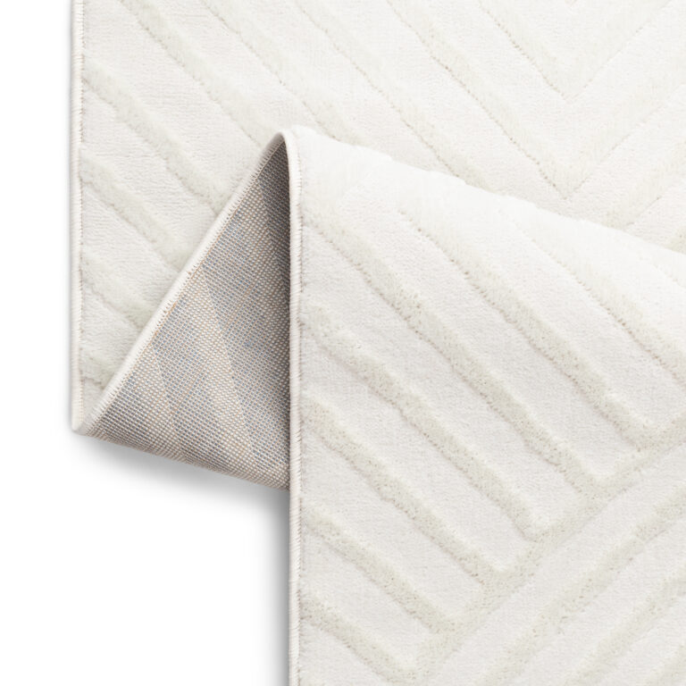 Vloerkleed Hygge Gebroken Wit Ruiten