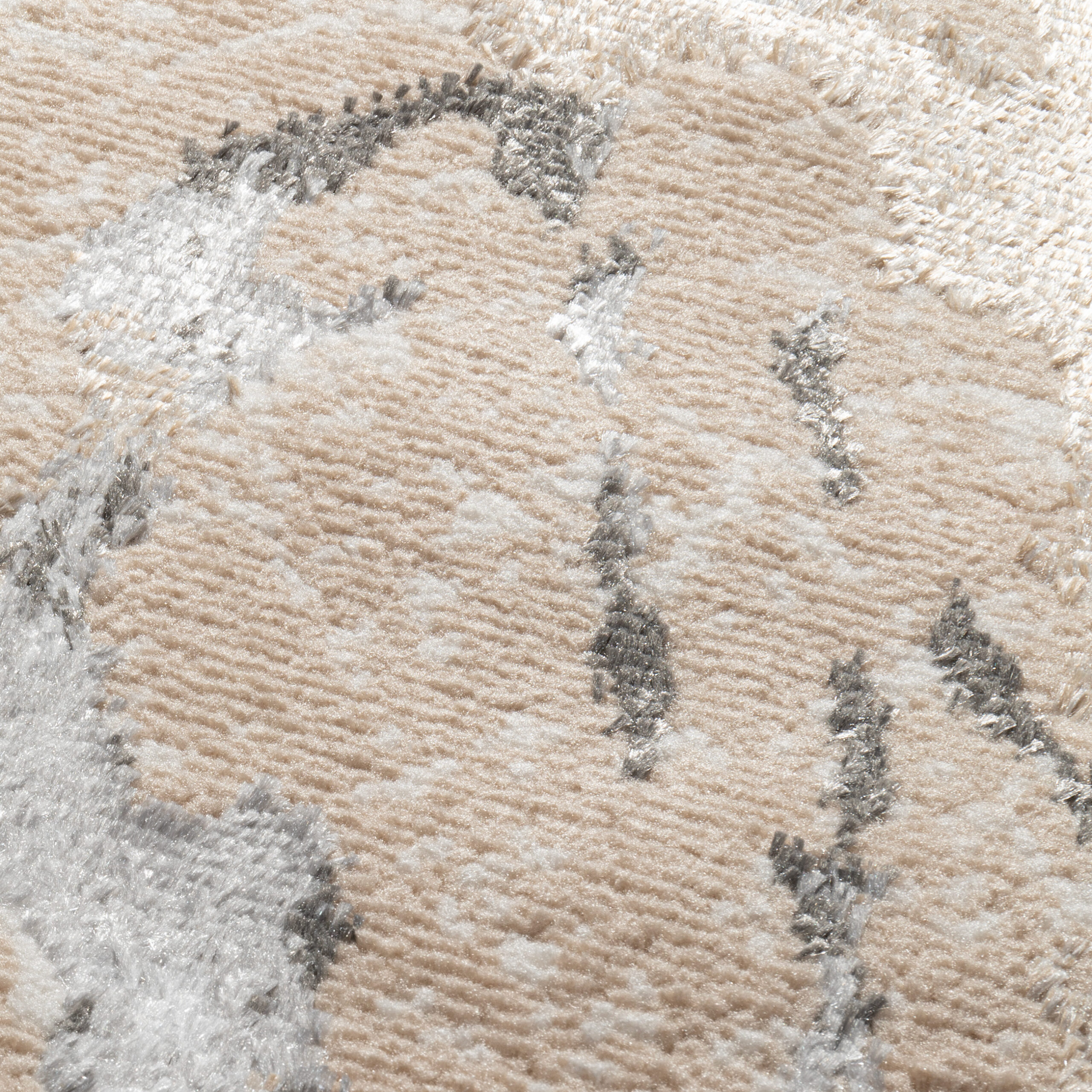 Loper Crystal Beige Grijs Modern