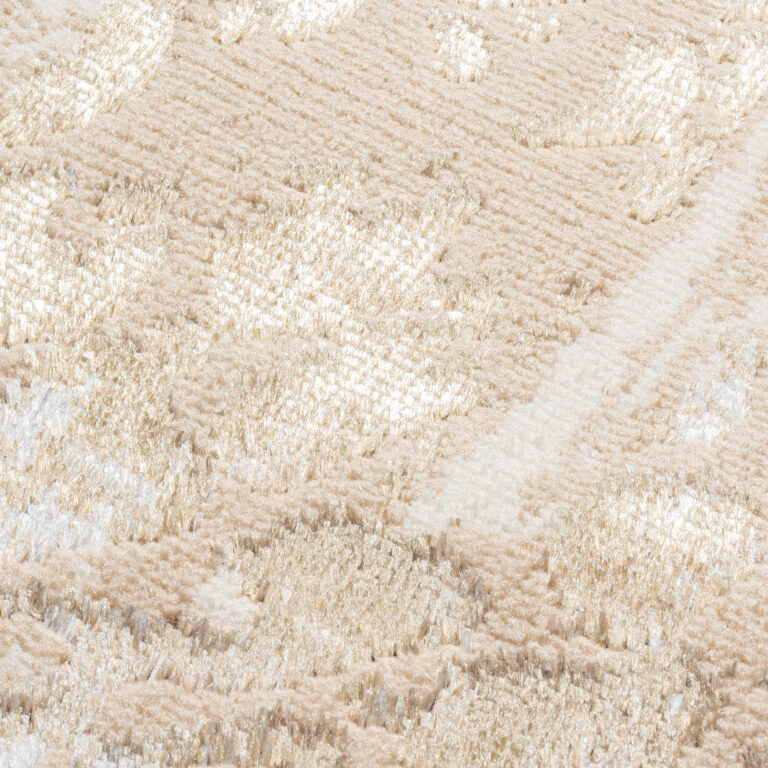 Loper Crystal Bruin Goud Abstract