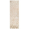 Loper Crystal Beige Goud Zigzag