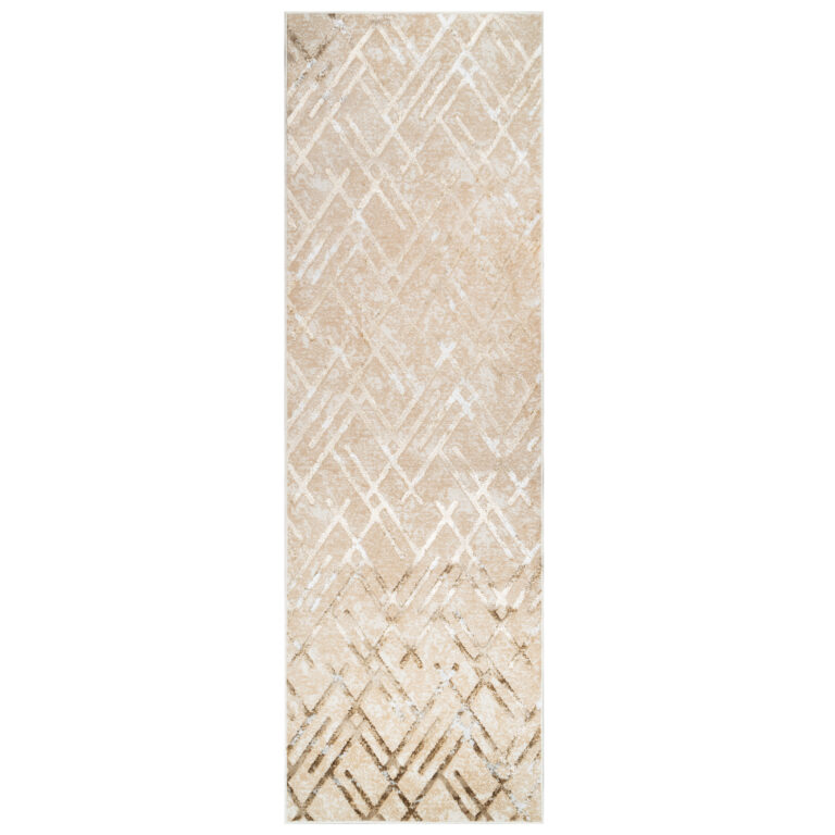 Loper Crystal Beige Goud Zigzag