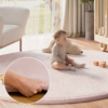 Kinderkleed Fluffin Rond Roze