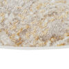 Vloerkleed Crystal Rond Beige Goud Crème Marmer