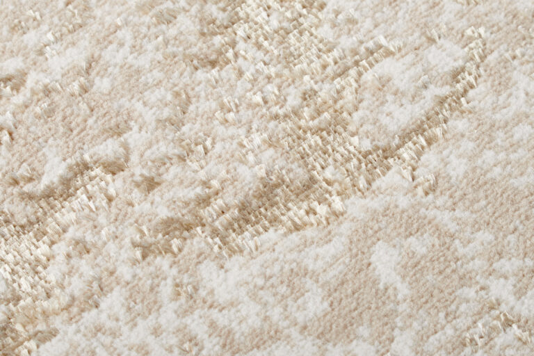 Vloerkleed Crystal Rond Beige Bruin Marmer