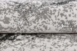 Vloerkleed Crystal Rond Lichtgrijs Marble