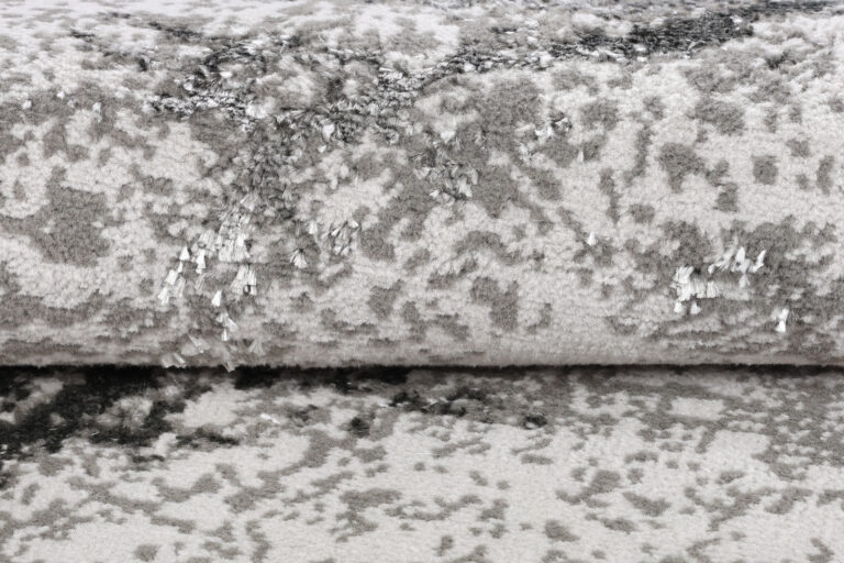 Vloerkleed Crystal Rond Lichtgrijs Marble