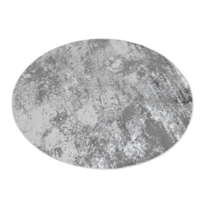 Vloerkleed Crystal Rond Lichtgrijs Marble