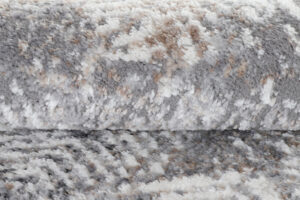 Vloerkleed Valley Rond Grijs Beige Geometrisch Vierkant