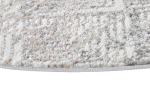 Vloerkleed Valley Rond Grijs Beige Geometrisch Vierkant