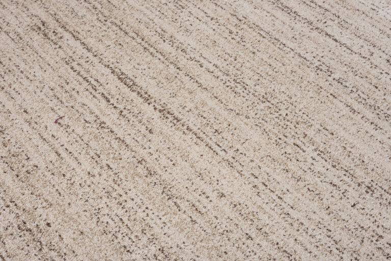 Vloerkleed Sari met Franjes Donker Crème