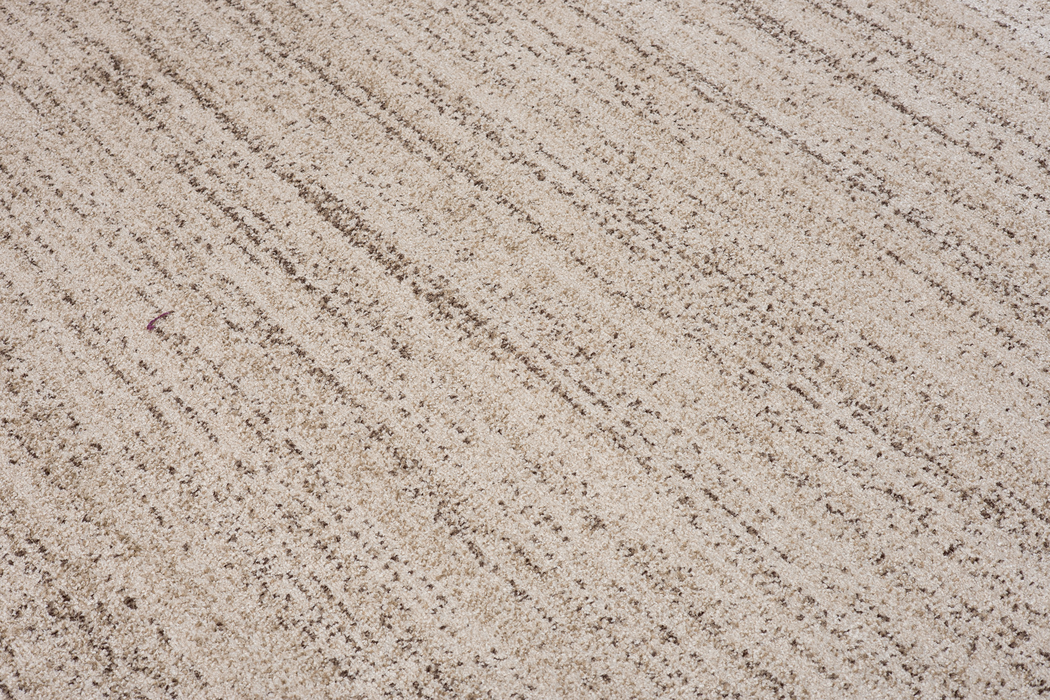 Vloerkleed Sari met Franjes Donker Crème