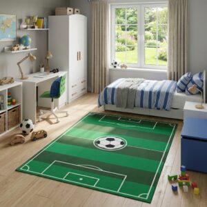Kinderkleed Snooki Voetbalveld Groen Antislip