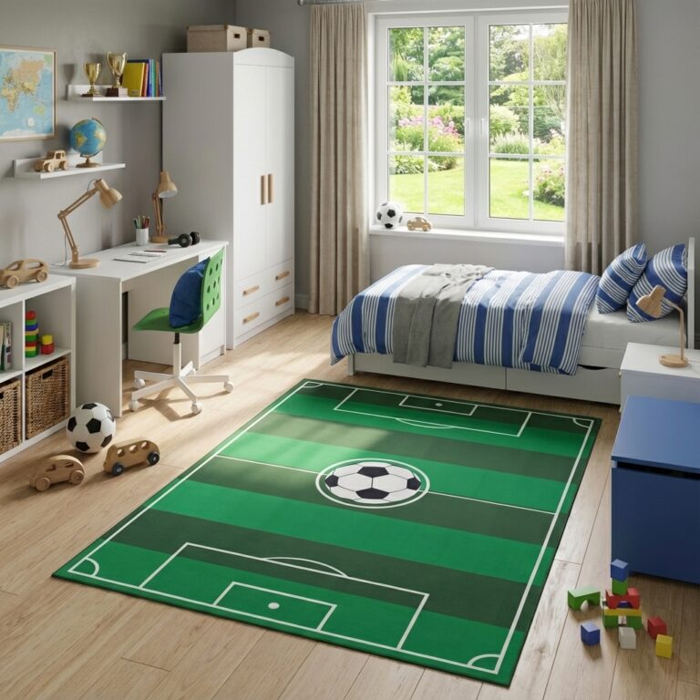 Kinderkleed Snooki Voetbalveld Groen Antislip