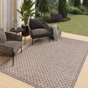 Buitentapijt Melissa Bruin Ruiten