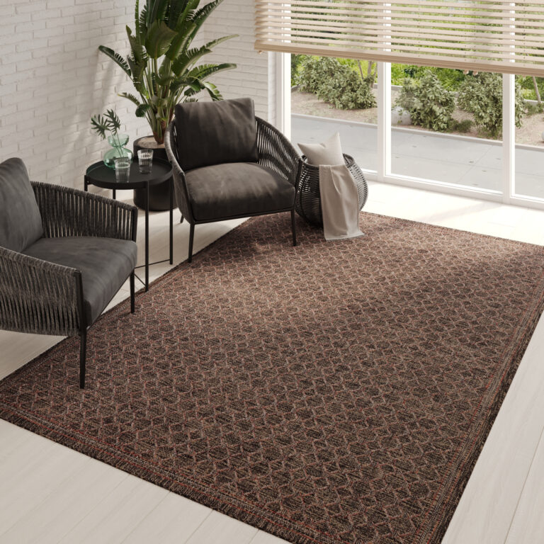 Buitentapijt Melissa Donker Bruin Ruiten