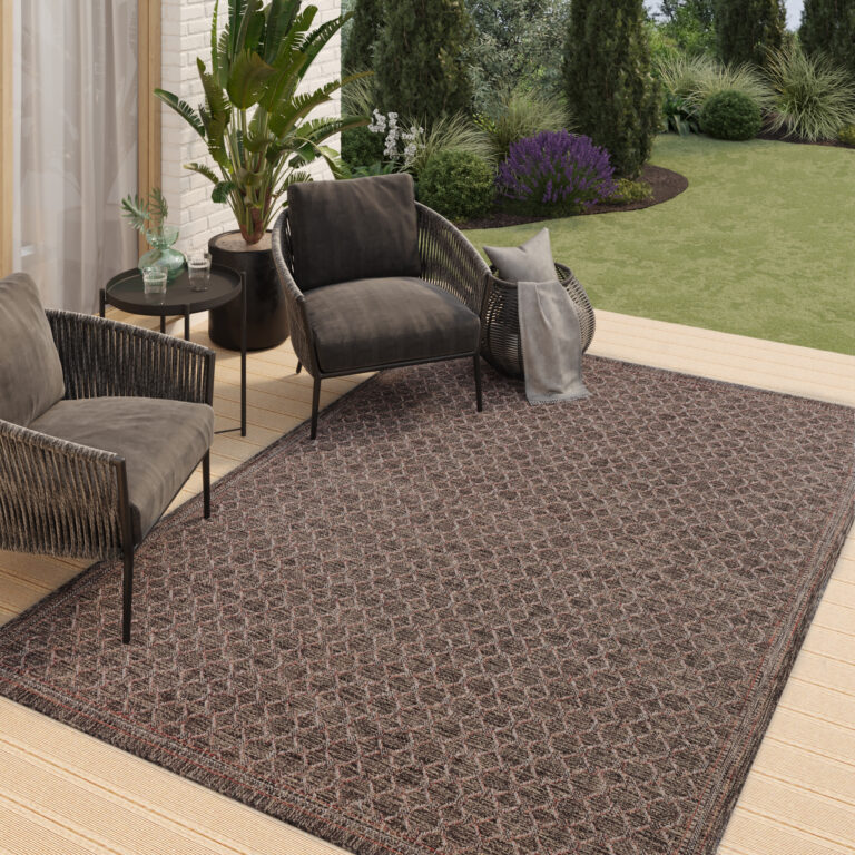 Buitentapijt Melissa Donker Bruin Ruiten