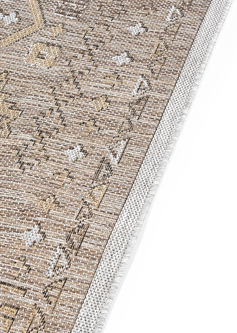 Buitenkleed Yucana Bruin Grijs Vintage