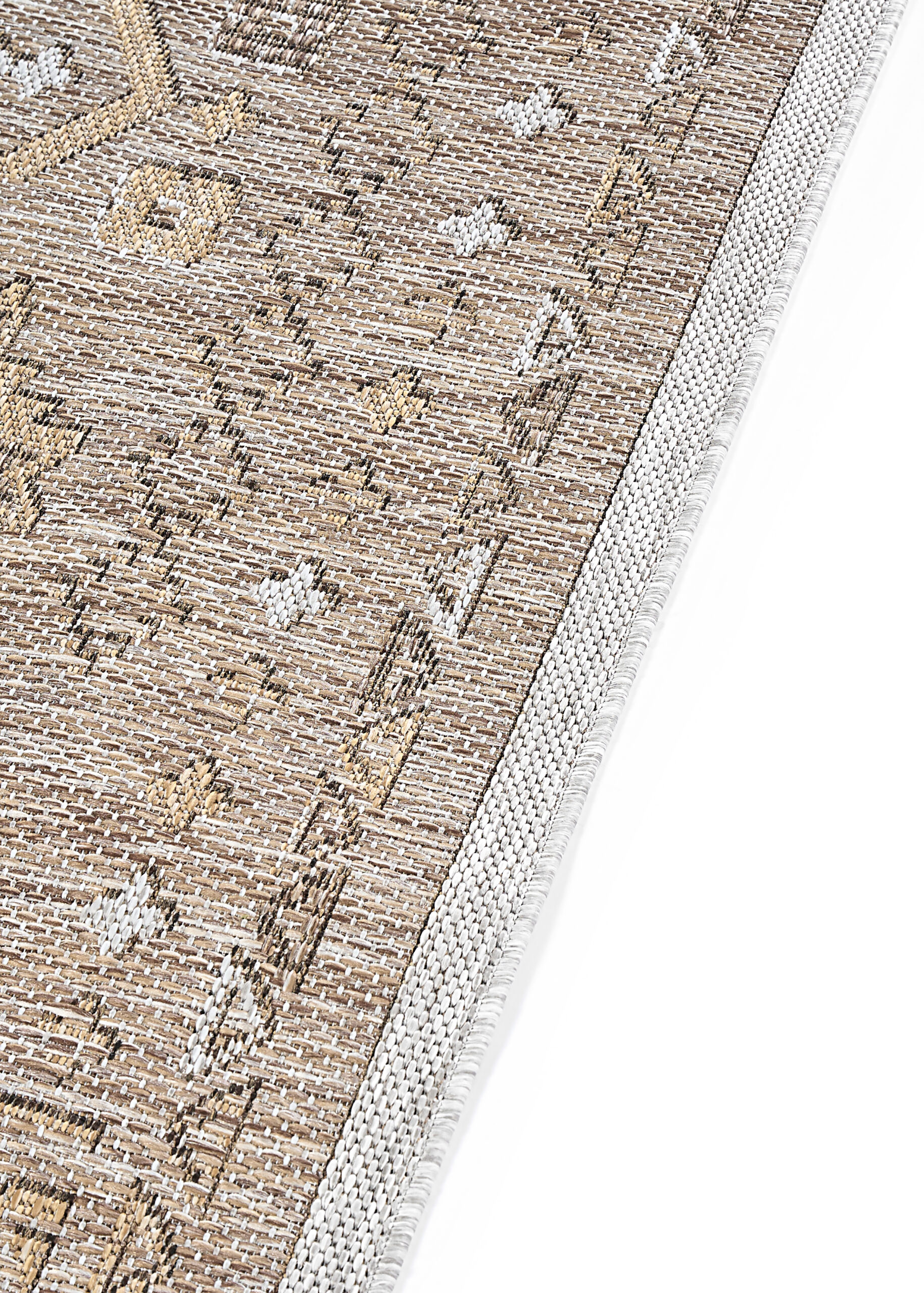 Buitenkleed Yucana Bruin Grijs Vintage