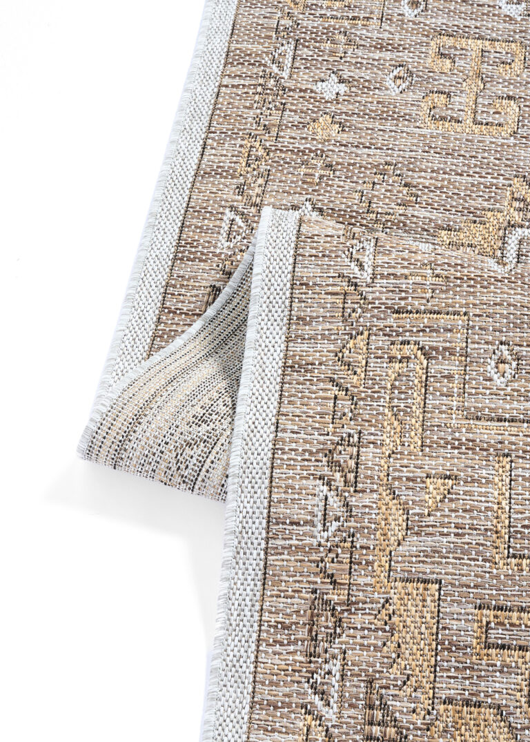Buitenkleed Yucana Bruin Grijs Vintage