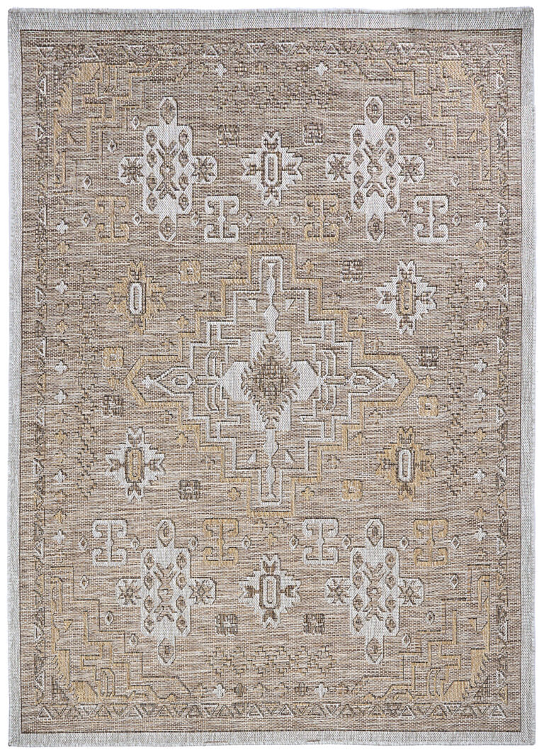 Buitenkleed Yucana Bruin Grijs Vintage