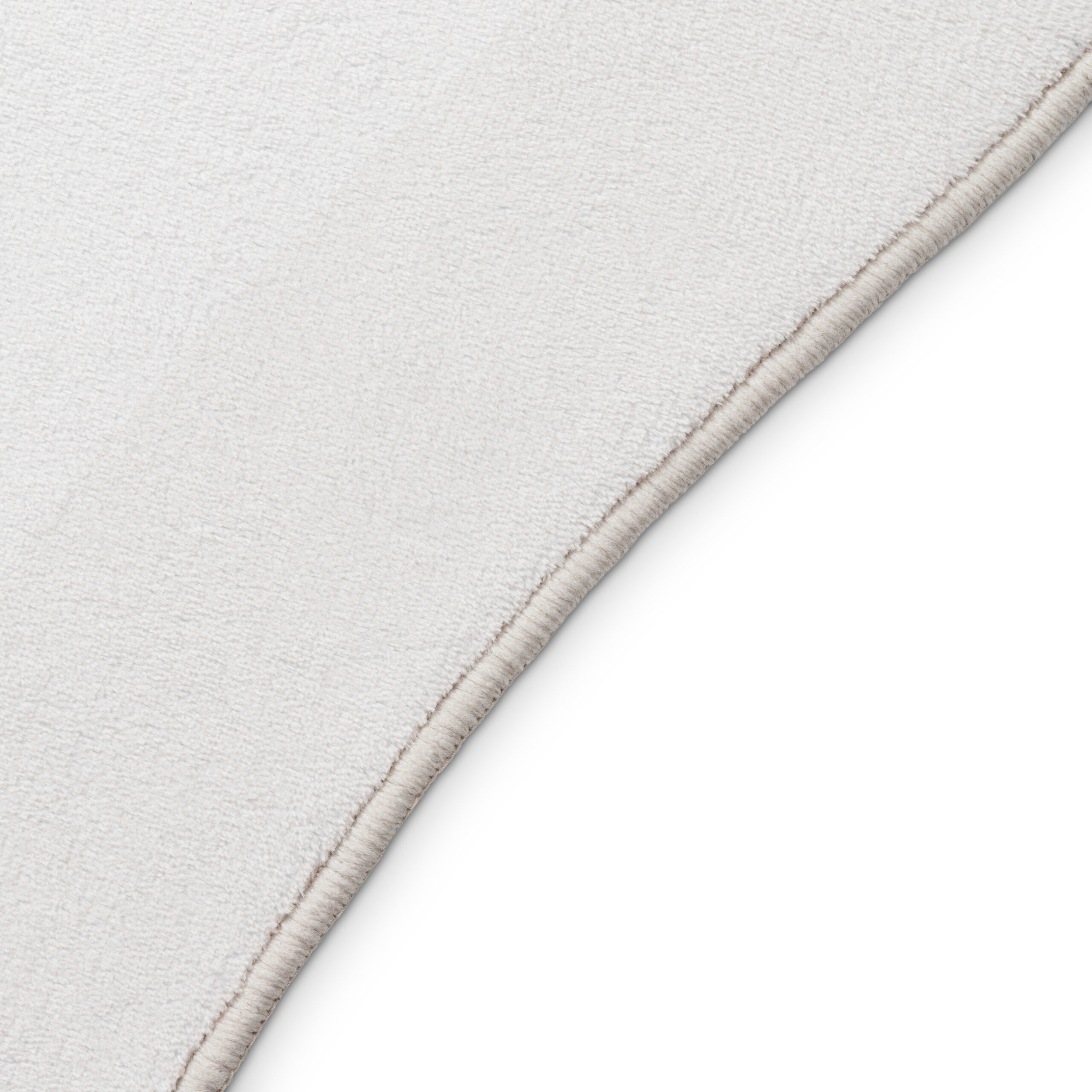 Vloerkleed Wisp Met Onregelmatige Vorm Wit Lijnen