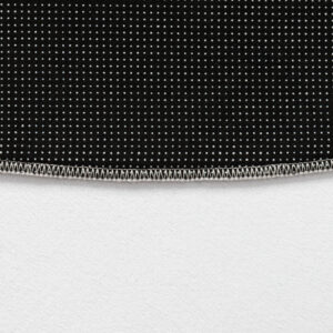 Vloerkleed Wisp Met Onregelmatige Vorm Wit Lijnen