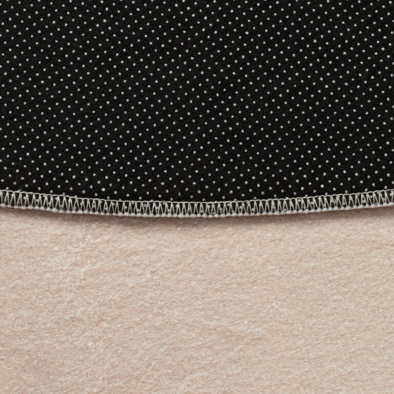 Vloerkleed Wisp Met Onregelmatige Vorm Beige Lijnen