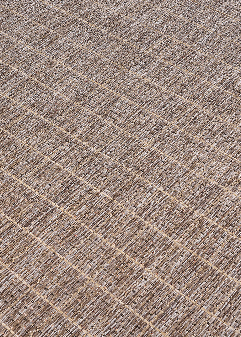 Buitenkleed Yucana Bruin Beige Rand