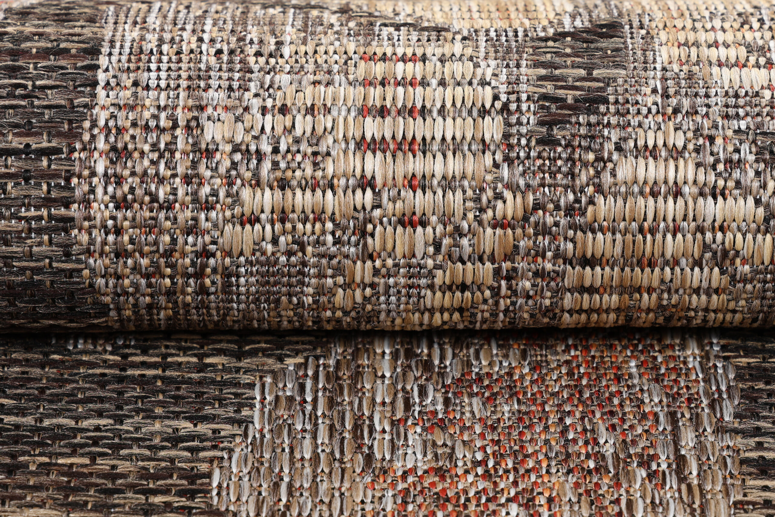 Buitentapijt Melissa Bruin Bloemen