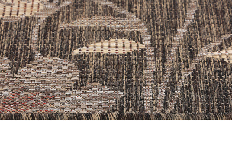 Buitentapijt Melissa Bruin Bloemen