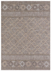 Buitentapijt Melissa Bruin Geometrisch