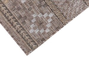 Buitentapijt Melissa Bruin Geometrisch