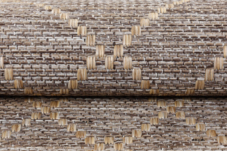 Buitentapijt Melissa Bruin Geometrisch