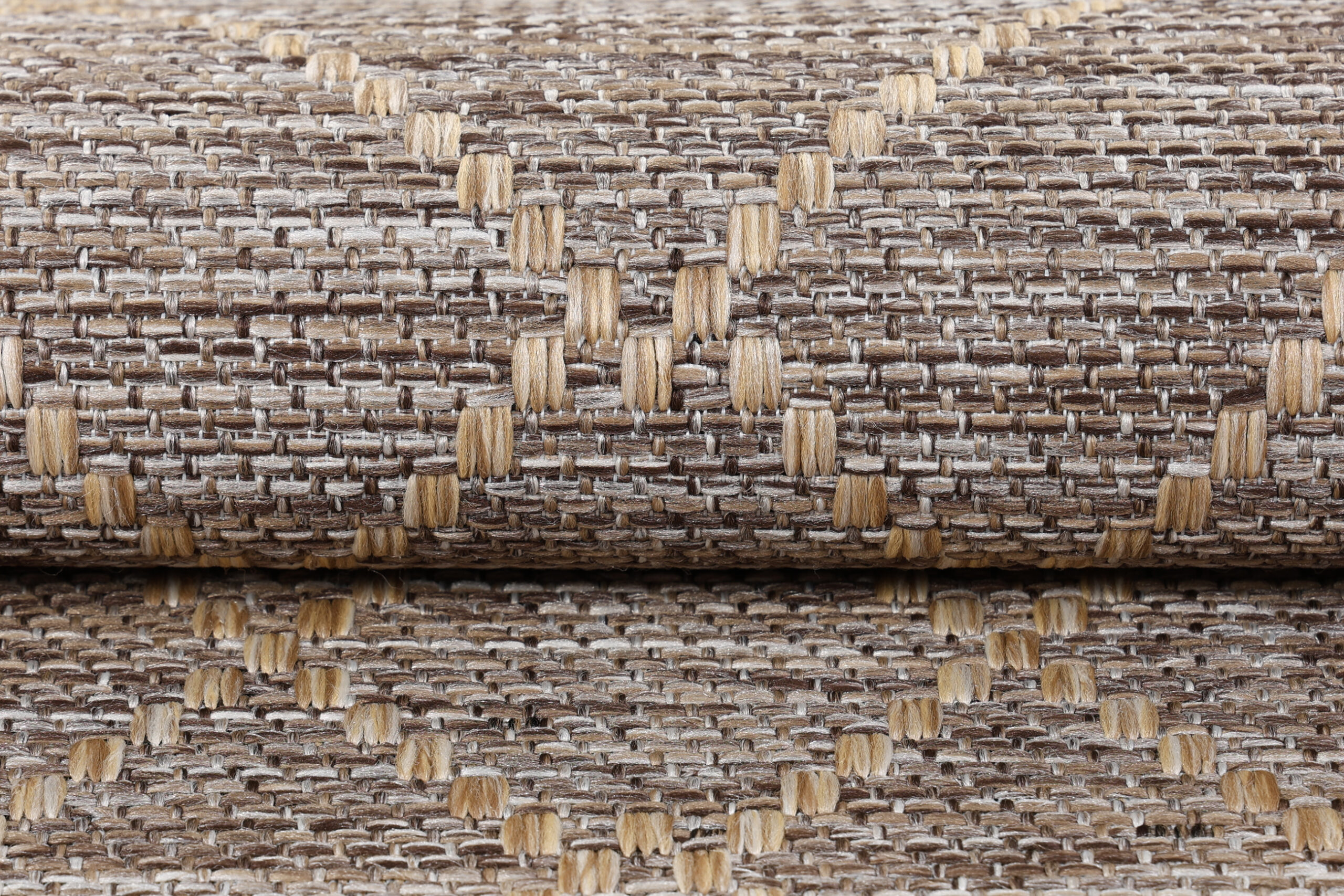 Buitentapijt Melissa Bruin Geometrisch