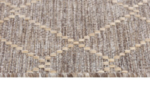 Buitentapijt Melissa Bruin Geometrisch