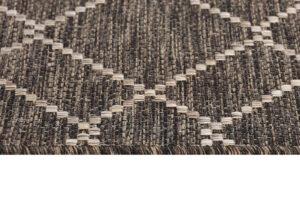 Buitentapijt Melissa Donker Bruin Geometrisch