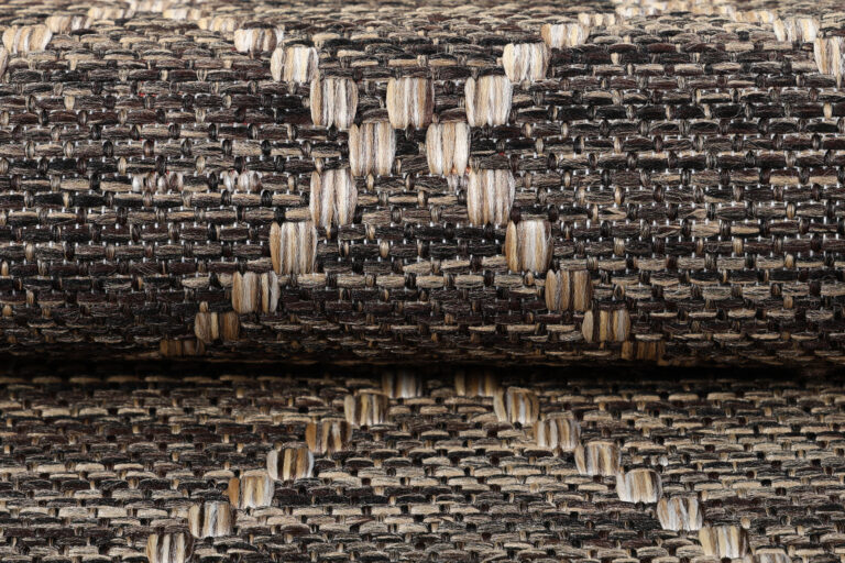 Buitentapijt Melissa Donker Bruin Geometrisch