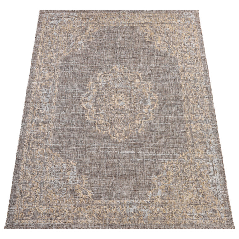 Buitentapijt Melissa Bruin Vintage