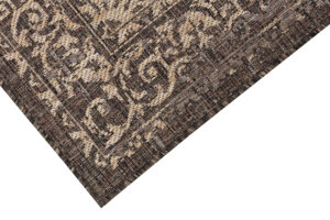 Buitentapijt Melissa Donker Bruin Vintage