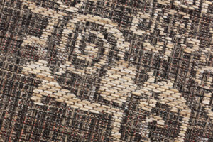 Buitentapijt Melissa Donker Bruin Vintage