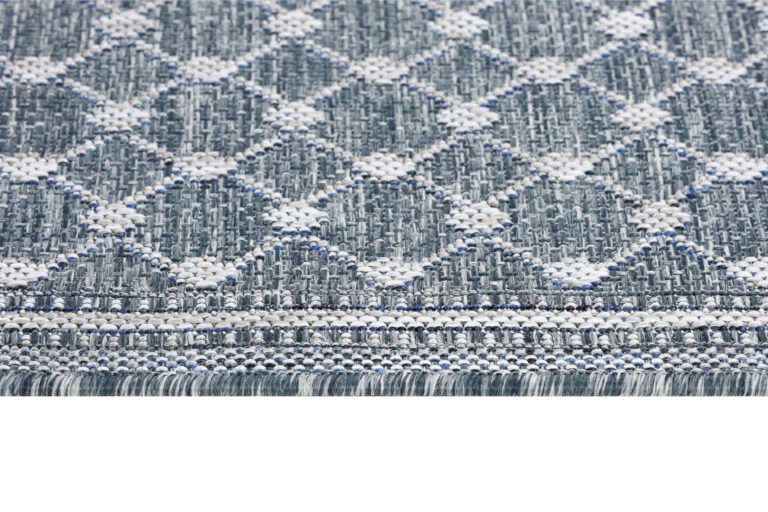 Buitentapijt Melissa Blauw Ruiten