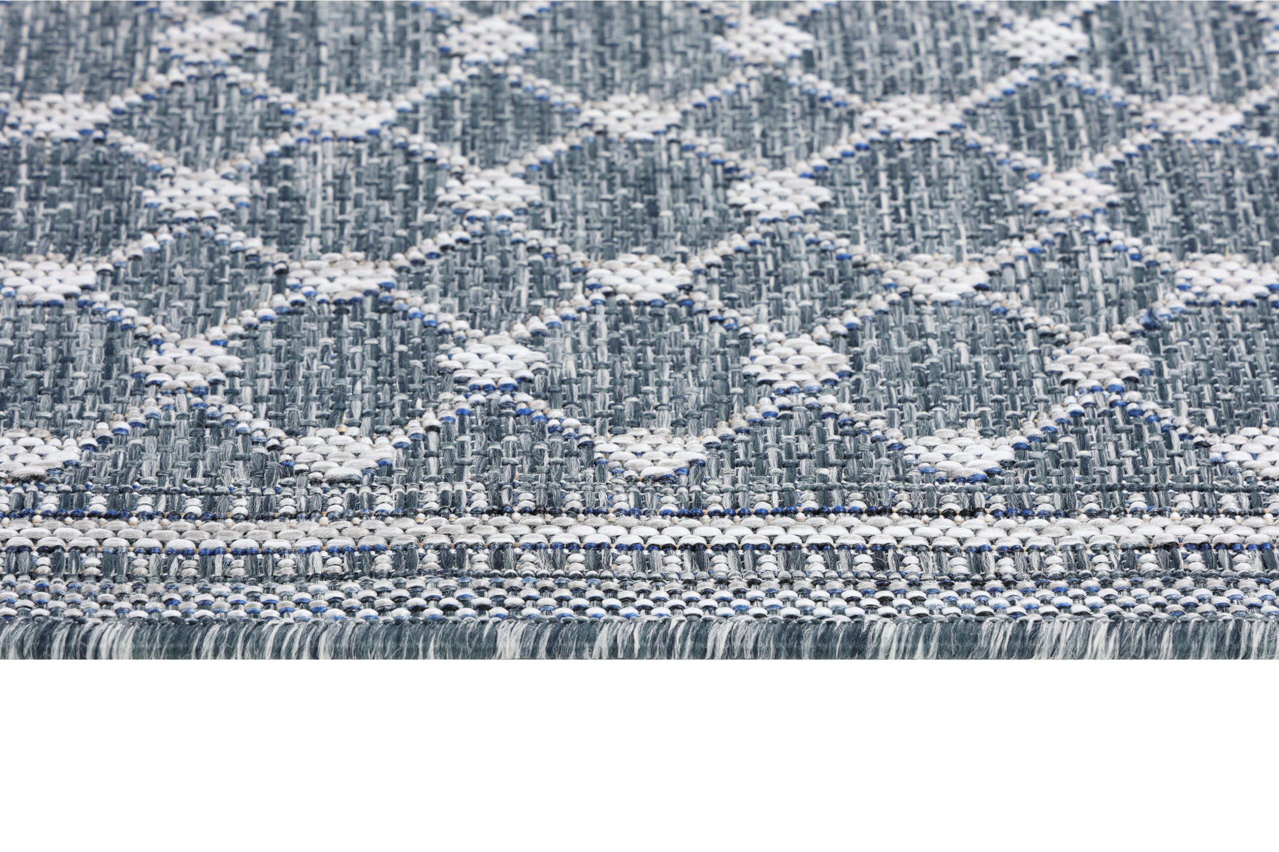 Buitentapijt Melissa Blauw Ruiten