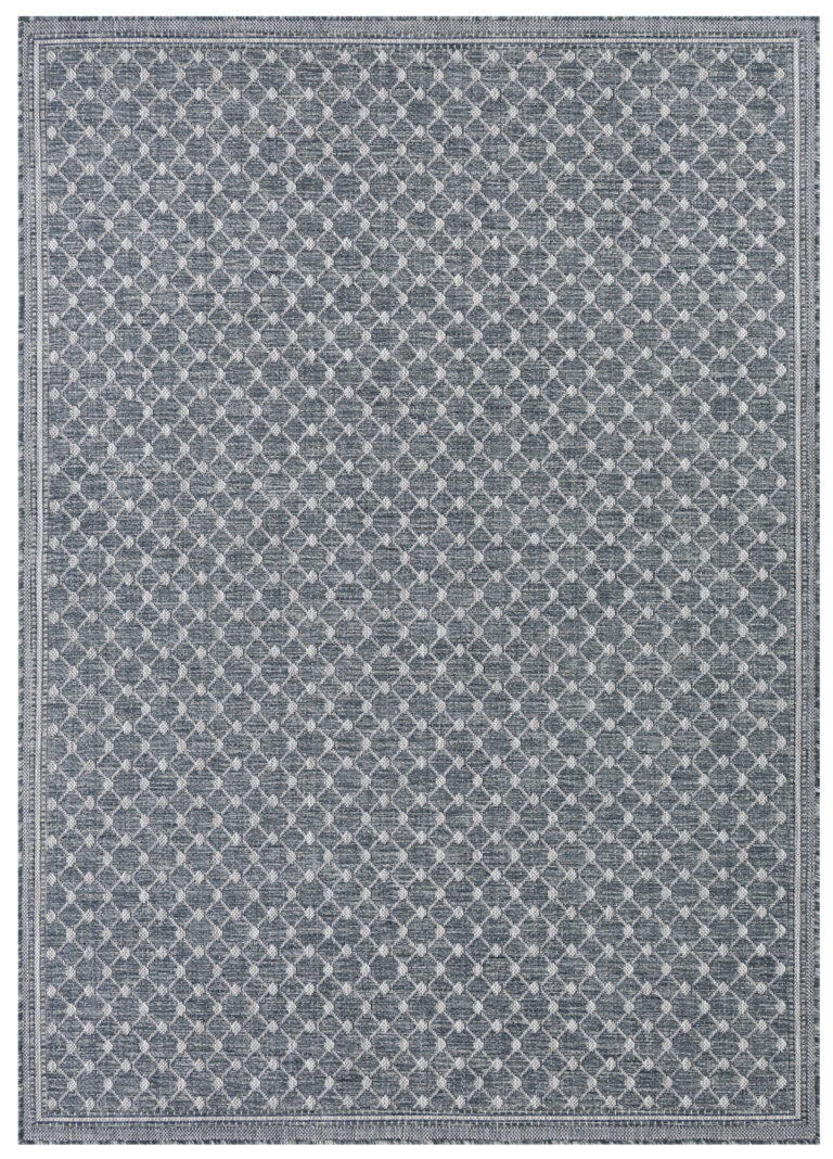 Buitentapijt Melissa Blauw Ruiten