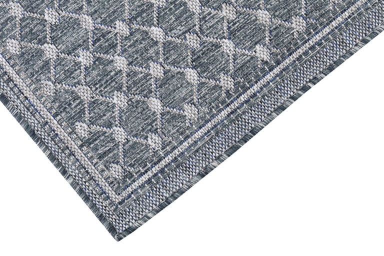 Buitentapijt Melissa Blauw Ruiten