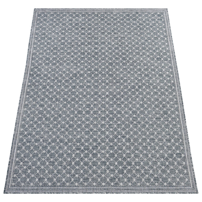 Buitentapijt Melissa Blauw Ruiten